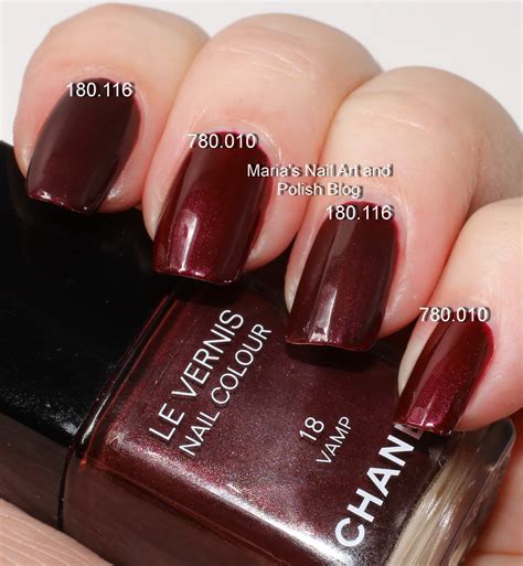 chanel rouge noir nail polish vs vamp|Chanel le vernis nail polish.